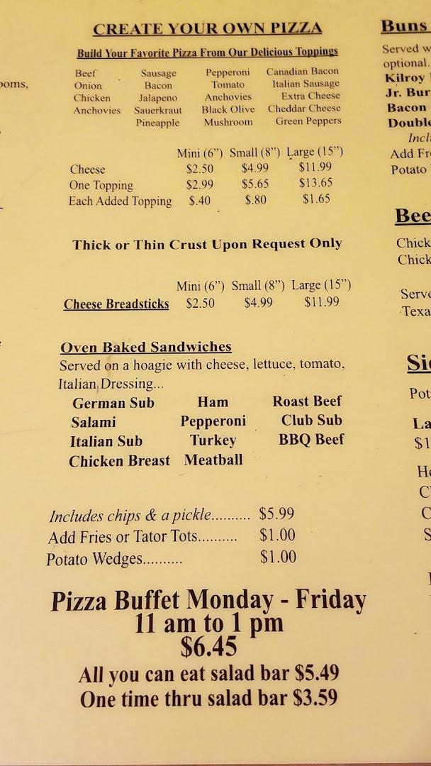 Kilroy's Pizza & Cafe